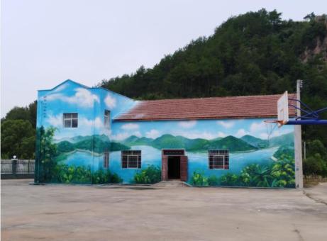 大荔县彩绘墙绘一般制作的位置