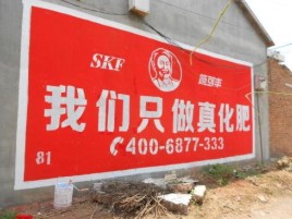 大荔县刷墙广告”蕴含了时代命题