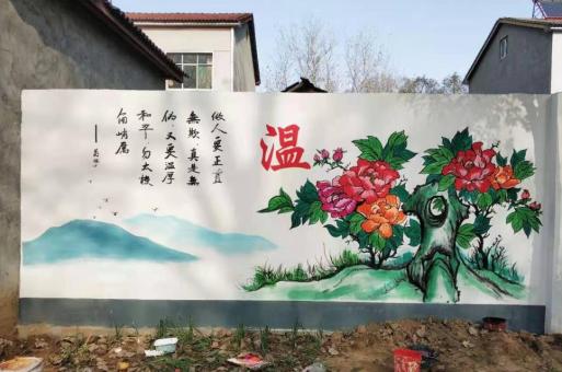 大荔县关于墙体彩绘制作时应该了解的一些问题