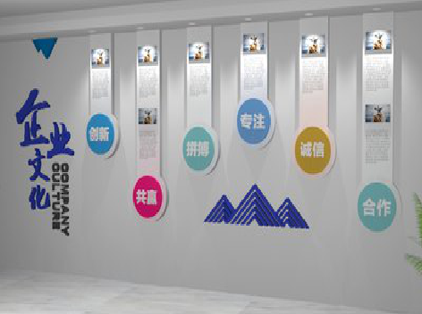 大荔县企业文化墙需要传递什么办公文化？