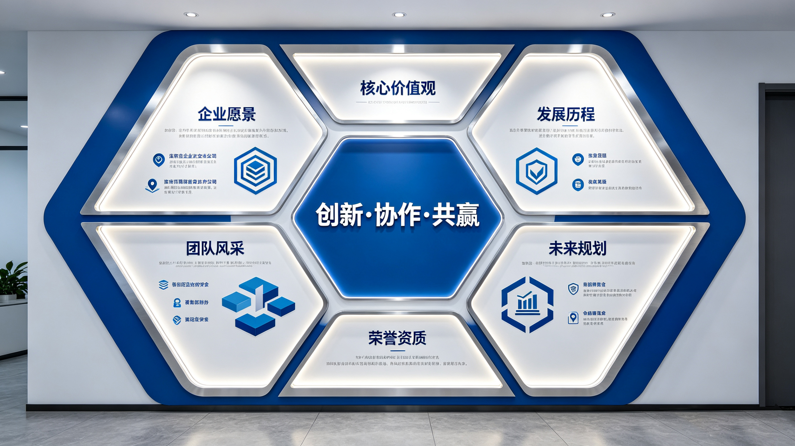 大荔县企业文化墙六边形避坑指南（新手常犯5个错误）
